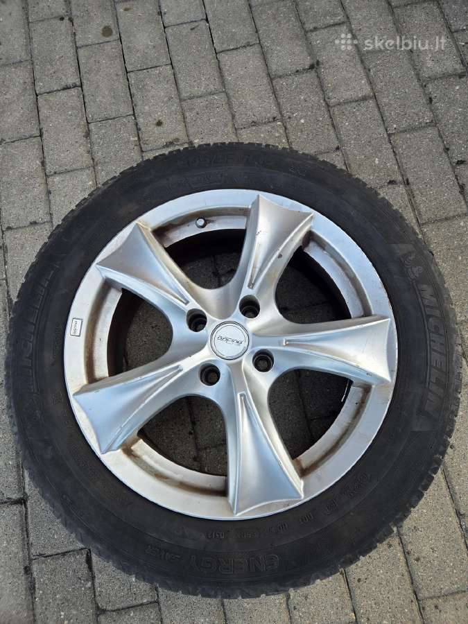 R16 ratlankiai su Michelin padangomis (4 skylės) - nuotraukos Nr. 2