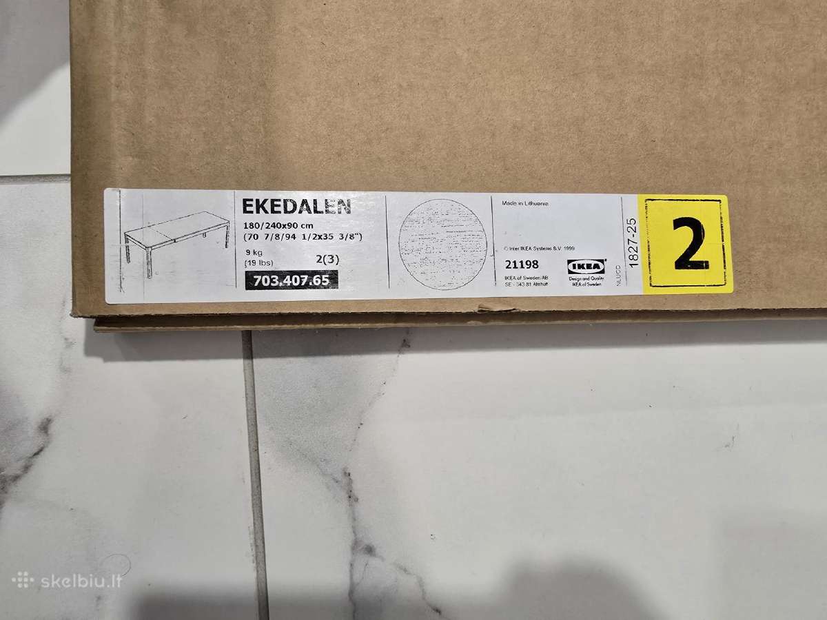 Parduodu naują Ikea valgomojo stalą