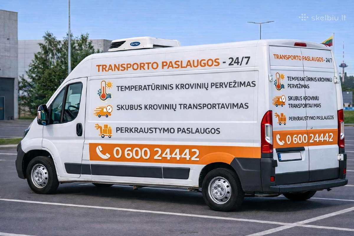 Transportavimo Paslaugos - 24/7 ir Savaitgaliais