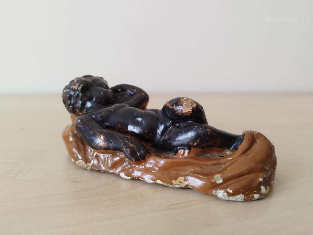 Antikvarinė keramikinė skulptūrėlė - nuotraukos Nr. 4