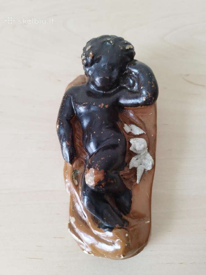 Antikvarinė keramikinė skulptūrėlė - nuotraukos Nr. 6