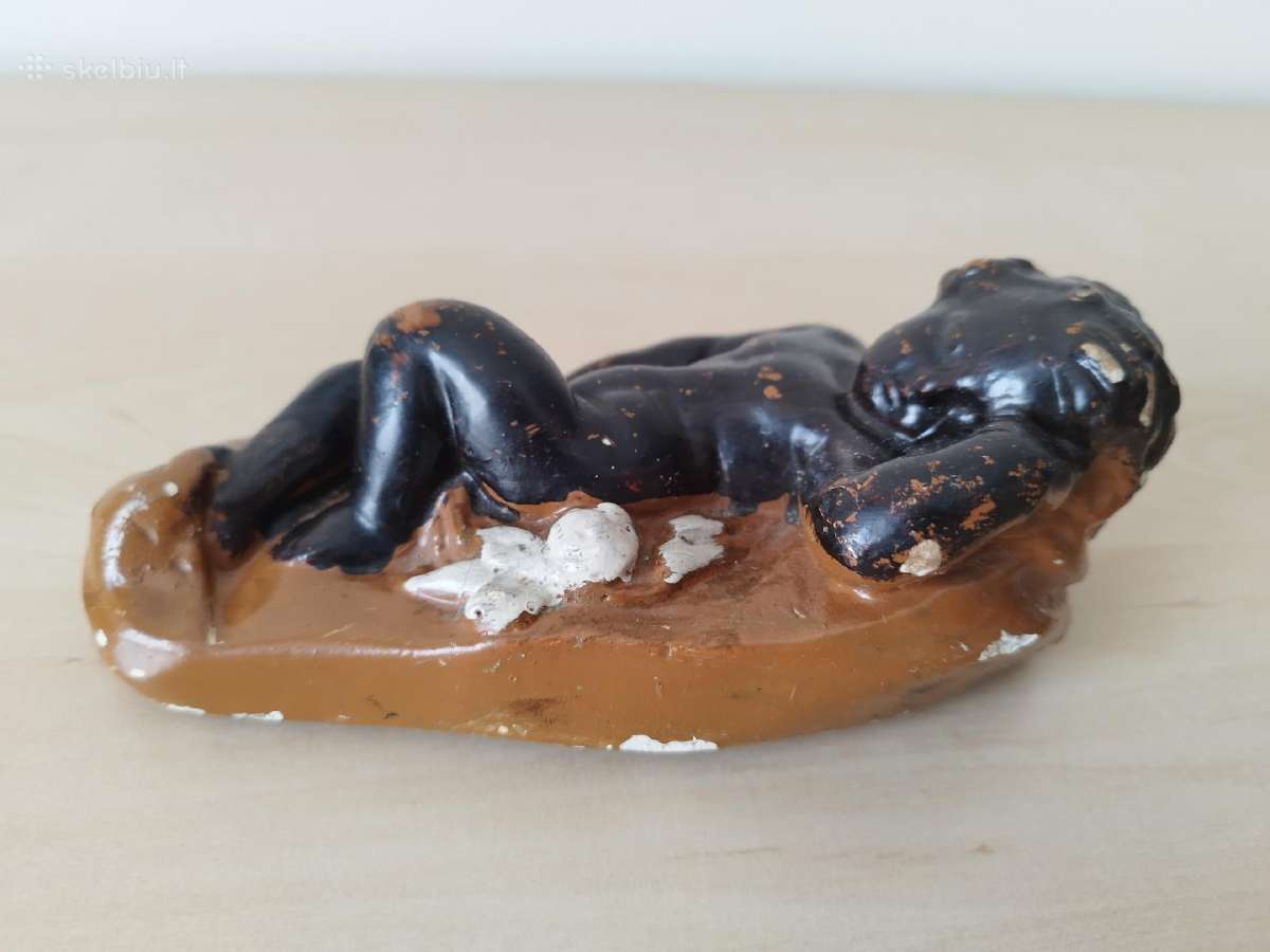 Antikvarinė keramikinė skulptūrėlė - nuotraukos Nr. 7