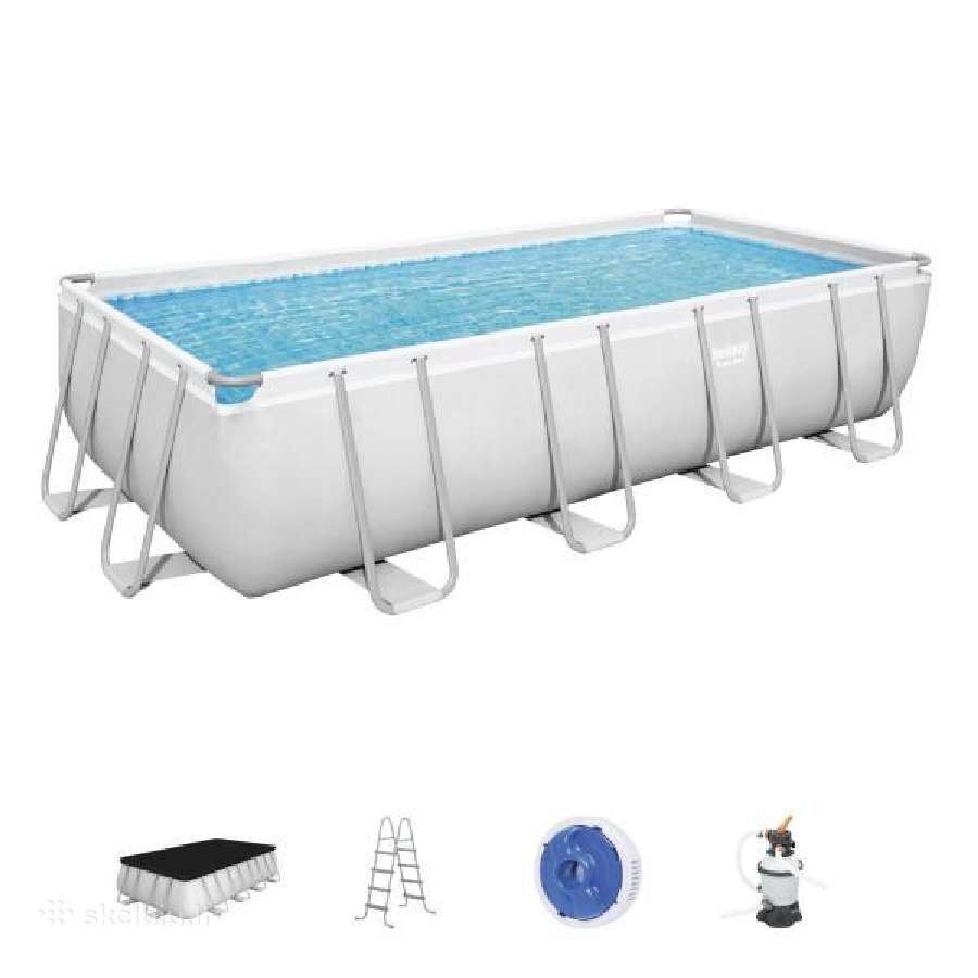 Baseinas Bestway Power Steel, 488x244x122 cm, - nuotraukos Nr. 2
