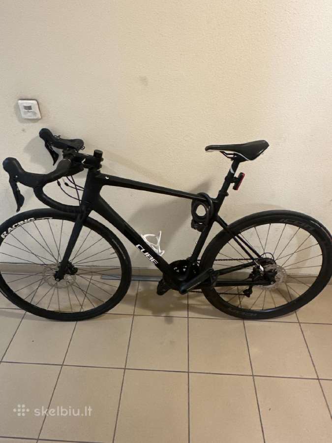 Carbon cube road bike