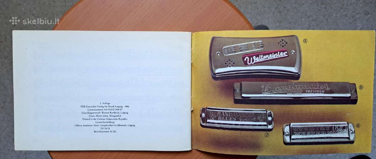 Lūpinė armonikėlė Hohner Model 225 - nuotraukos Nr. 12
