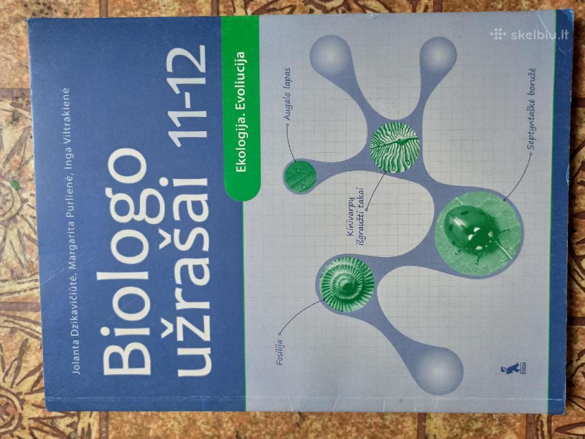 Biologo užrašai 11-12 kl. Ekologija. Evoliucija