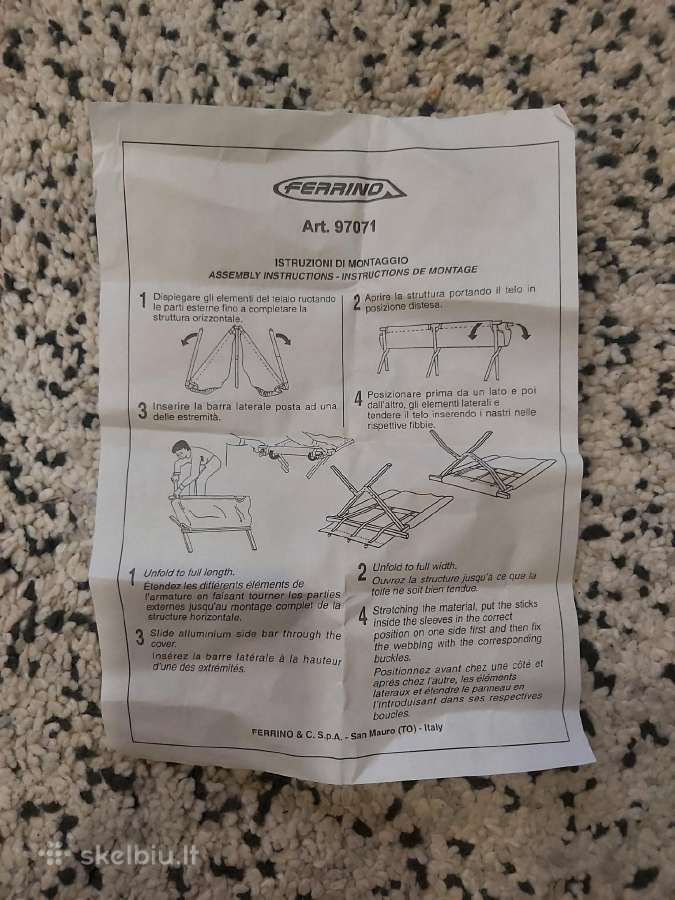 Nauja itališka sulankstoma žygio lova - nuotraukos Nr. 2