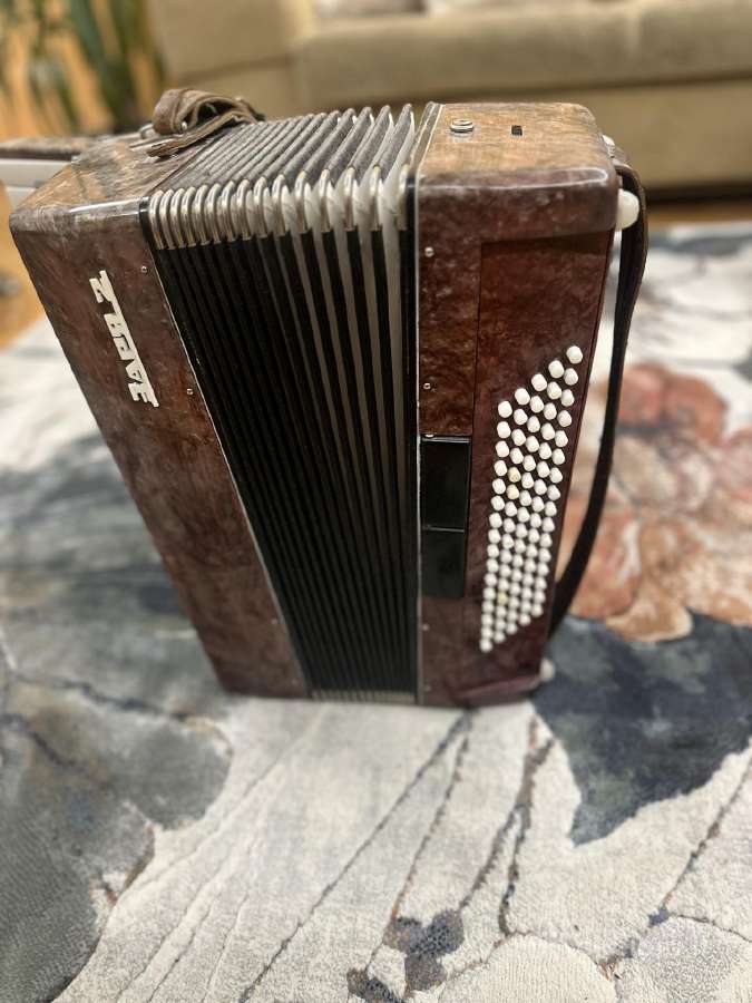 Akordeonas „Zaria 2“ 80 bosų - nuotraukos Nr. 3