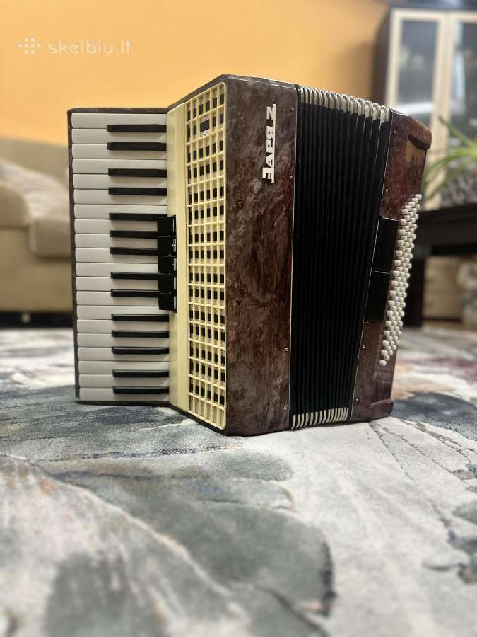 Akordeonas „Zaria 2“ 80 bosų - nuotraukos Nr. 12