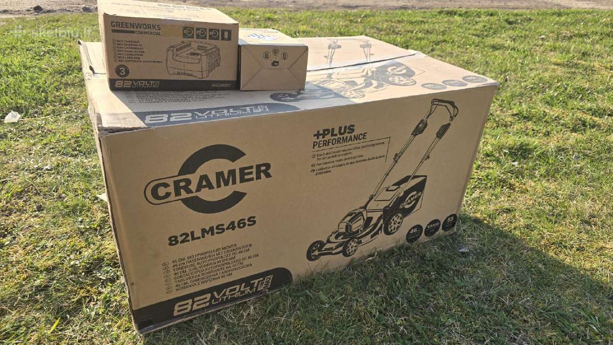 Cramer82v vėjapjovės ir kiti įrankiai - nuotraukos Nr. 5