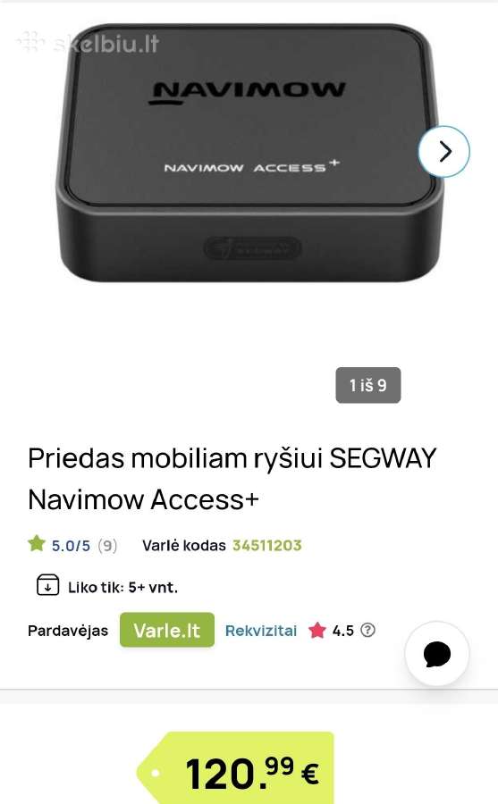 Segway navimow 4G acces modulis