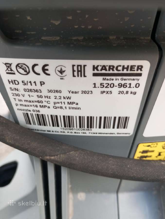 Puikūs Karcher plovimo aparatai - nuotraukos Nr. 3