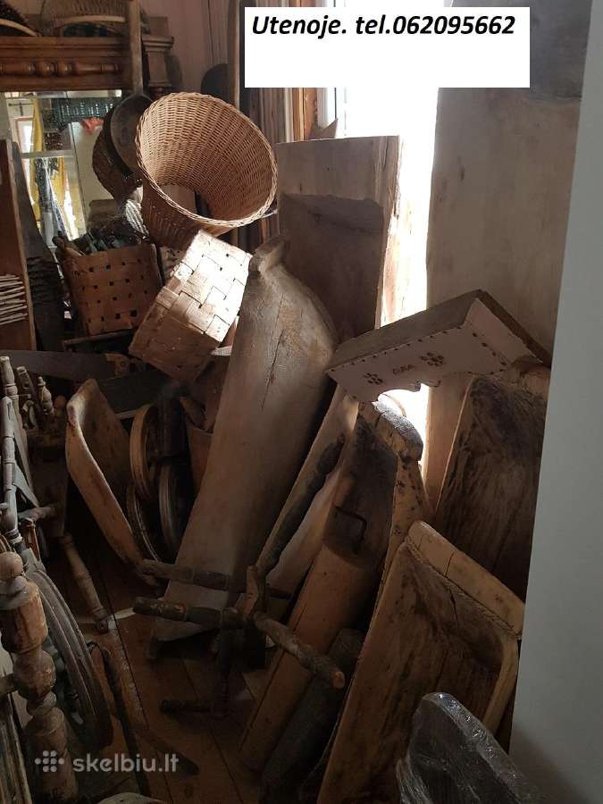 Antikvariniai Liaudiški medinukai ir baldai - nuotraukos Nr. 16