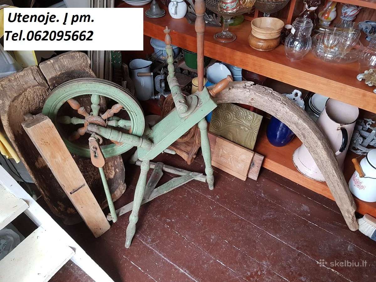 Antikvariniai Liaudiški medinukai ir baldai - nuotraukos Nr. 17