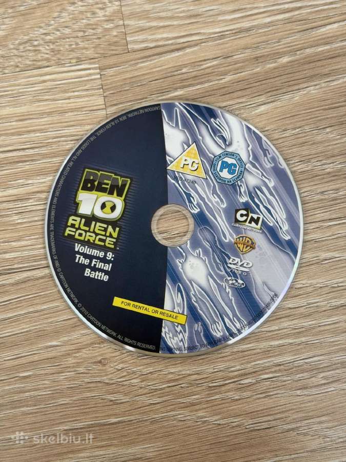 Ben 10 Alien Force Vol 9 The Final Battle Dvd - nuotraukos Nr. 6