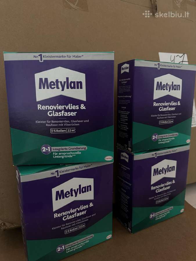 Klijai tapetams Metylan Renofleece 500g - nuotraukos Nr. 2