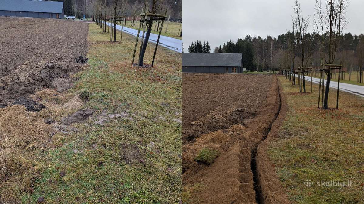 Tranšėjų kasimas - nuotraukos Nr. 2