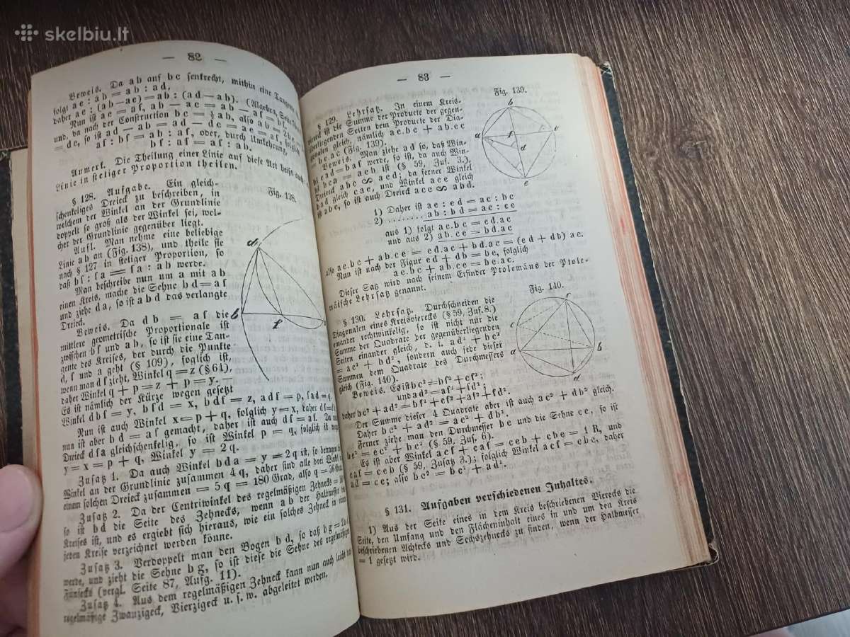 Parduodu knyga,geometrie,1849m.hamburg ir niujork - nuotraukos Nr. 7