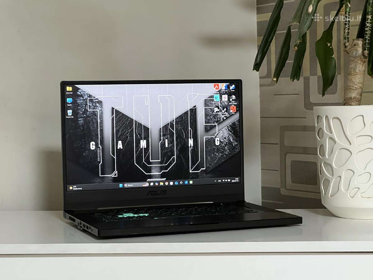 Parduodamas Asus Tuf su Rtx 3060, I5-11k, 144hz.