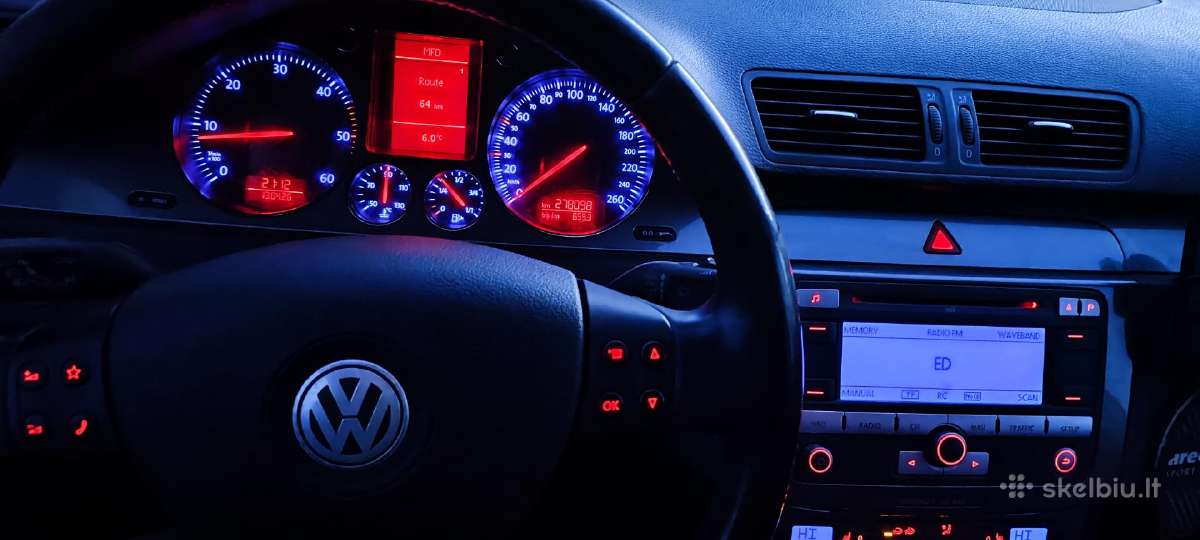 Wolkswagen pasat b6 2.0-103kw - nuotraukos Nr. 4