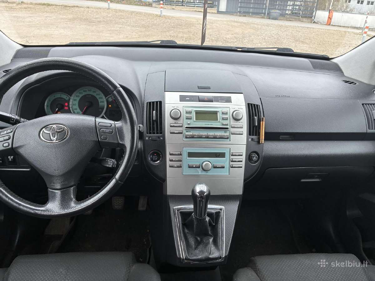 2007 m. Toyota Corolla Verso 2.2 D-4d – tvarkingas