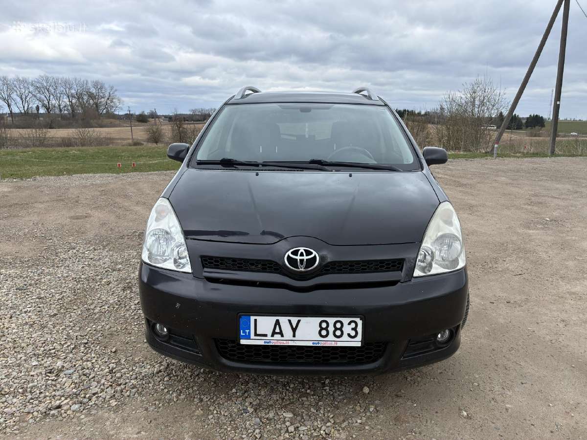 2007 m. Toyota Corolla Verso 2.2 D-4d – tvarkingas - nuotraukos Nr. 3