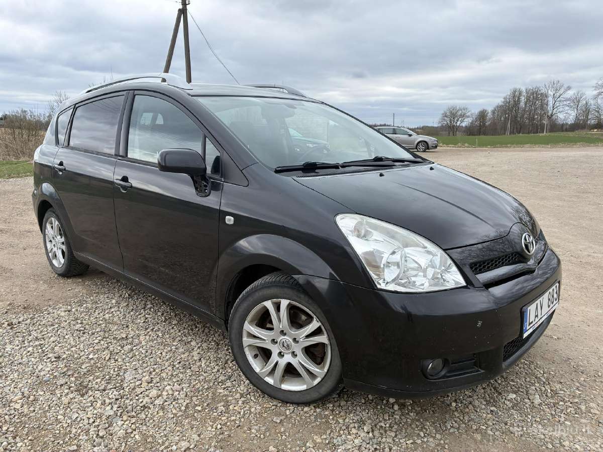 2007 m. Toyota Corolla Verso 2.2 D-4d – tvarkingas - nuotraukos Nr. 4