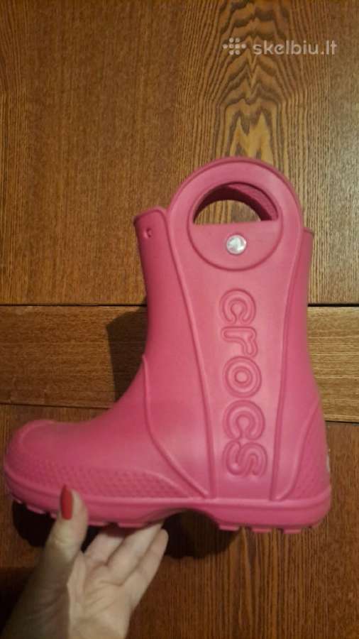 Vaikiški nauji guminiai batai Crocs