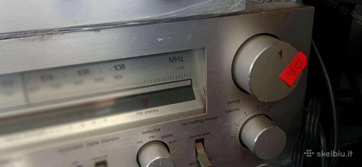 Technics Sanyo Vintažinė garso technika - nuotraukos Nr. 6