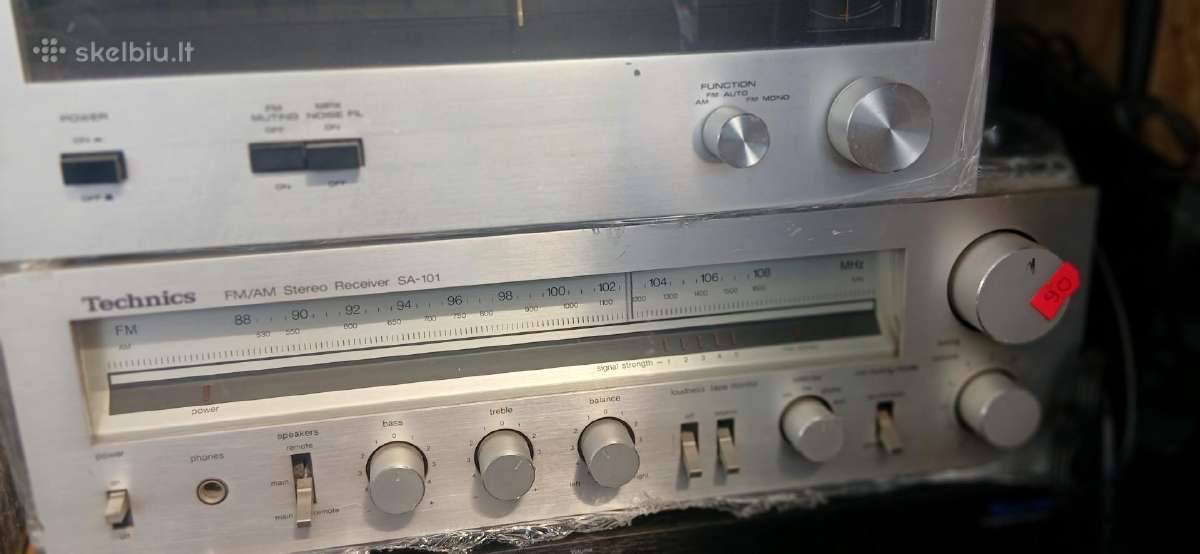 Technics Sanyo Vintažinė garso technika - nuotraukos Nr. 8