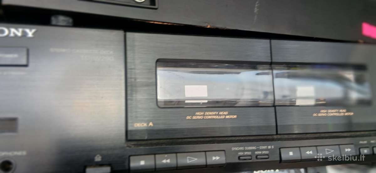 Technics Sanyo Vintažinė garso technika - nuotraukos Nr. 10