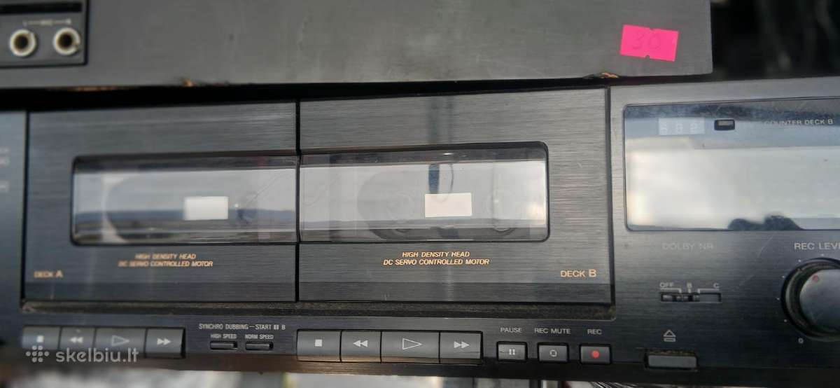 Technics Sanyo Vintažinė garso technika - nuotraukos Nr. 11