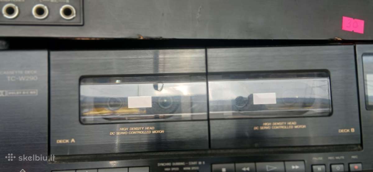 Technics Sanyo Vintažinė garso technika - nuotraukos Nr. 12