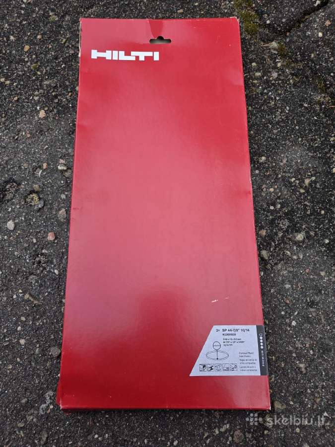Hilti juostinio pjūklo pjūkleliai