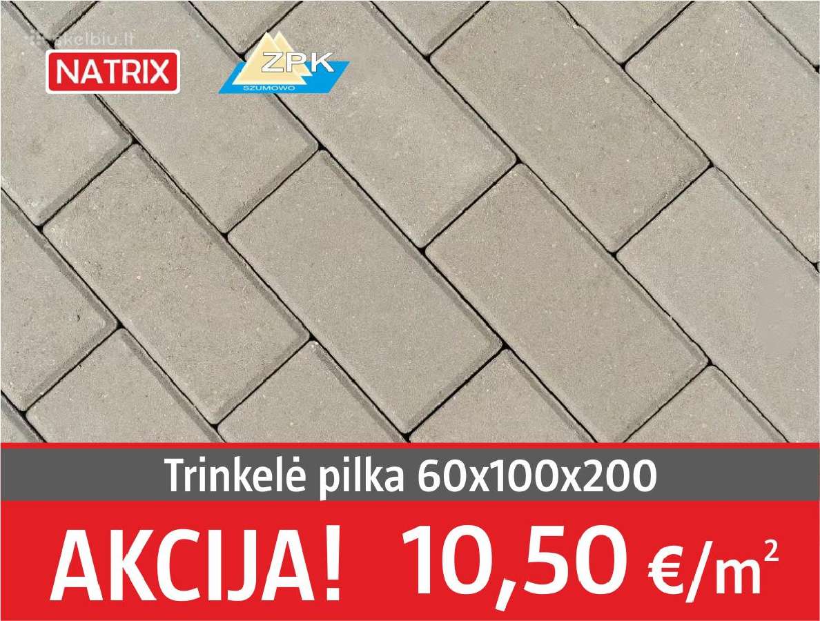 Trinkelės geromis kainomis!