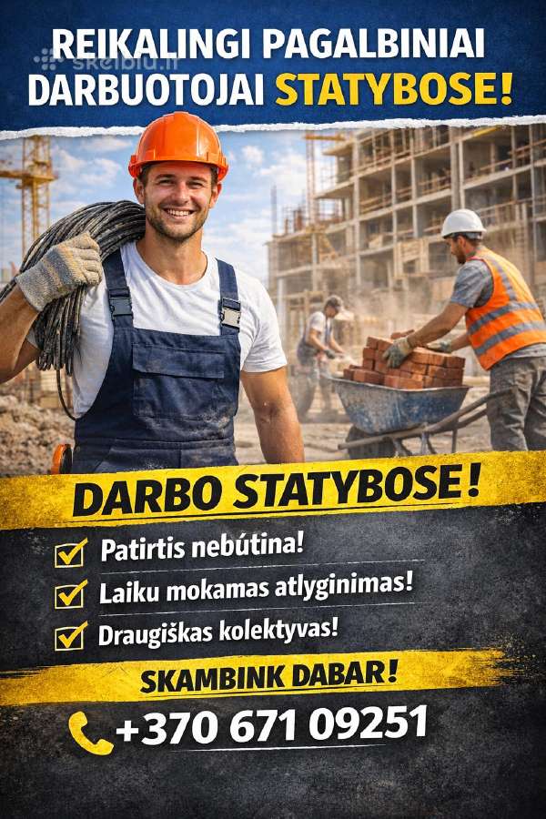 Pagalbiniai statybose