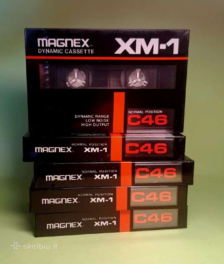 Magnex ir Intersound kasetės