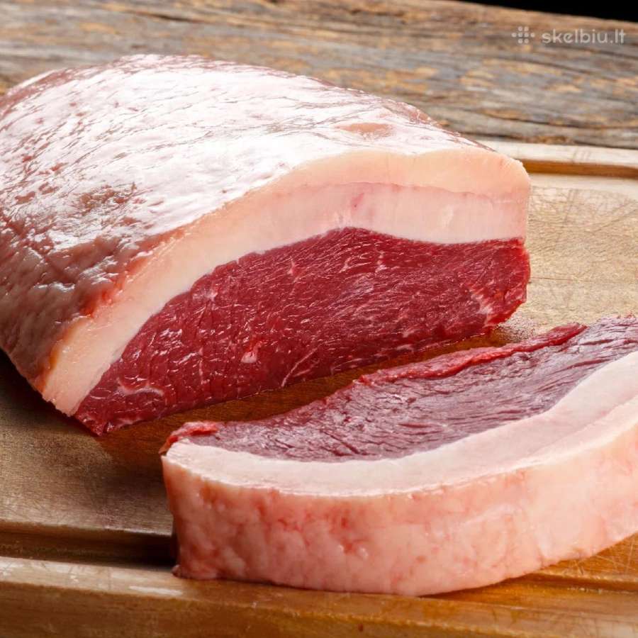 Brandinta Jautiena, kepsniai(wagyu, Angus), lašiša - nuotraukos Nr. 4