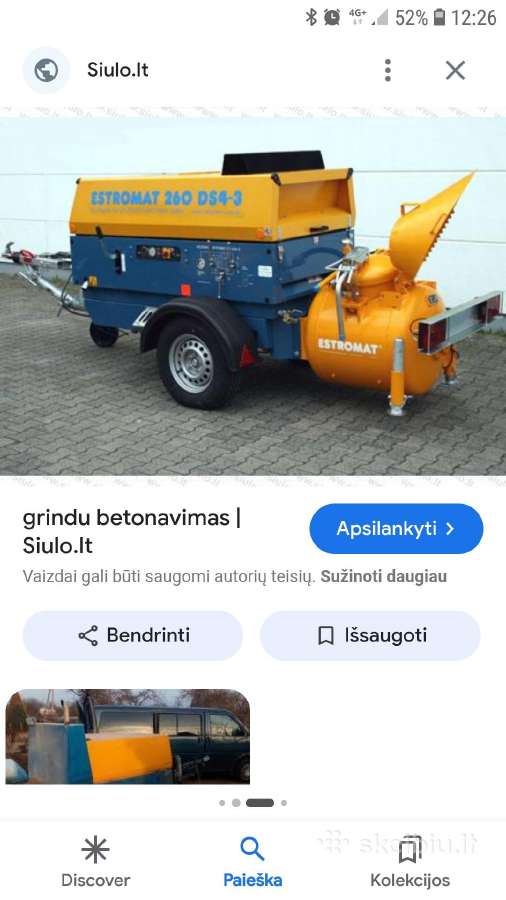 Betono siurblys