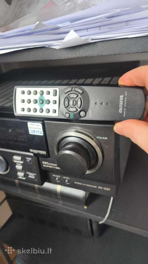 2.1 komplektas Aiwa resiveris ir Brendle Sw-300