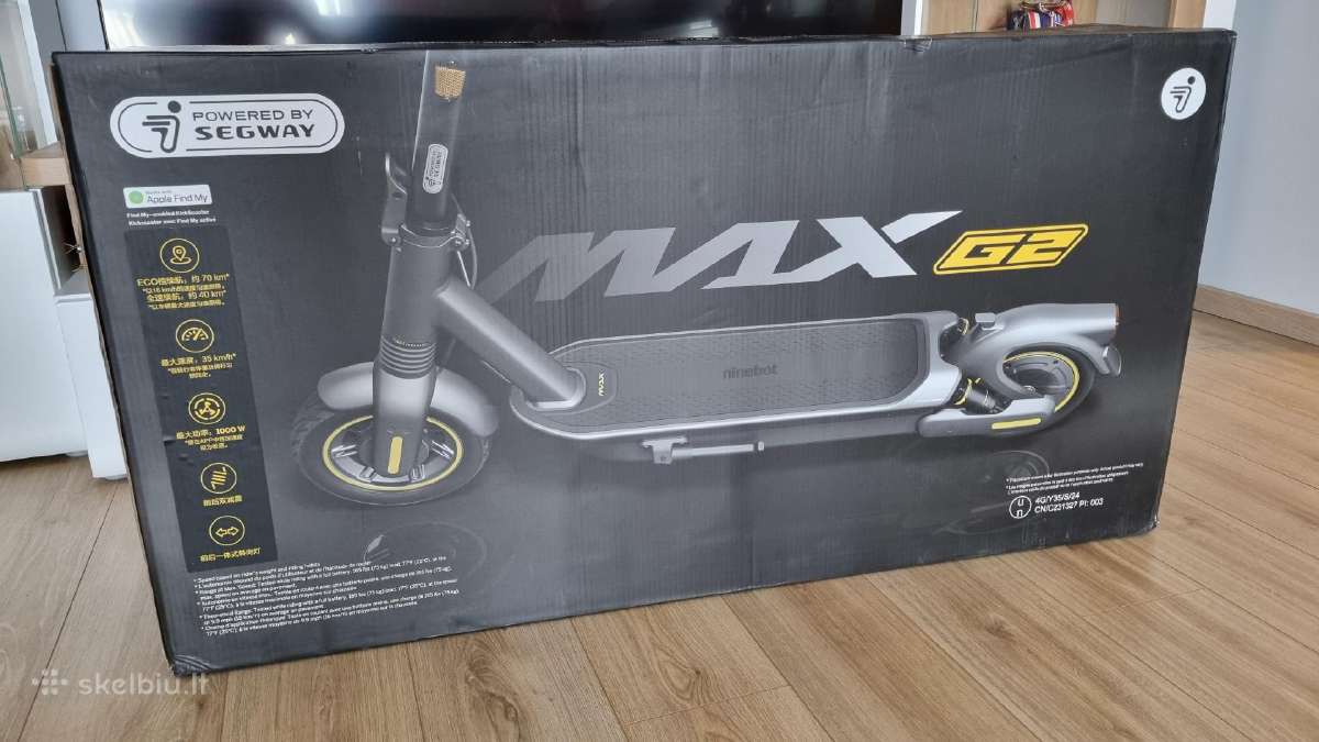 Visiskai naujas Ninebot G2 Max