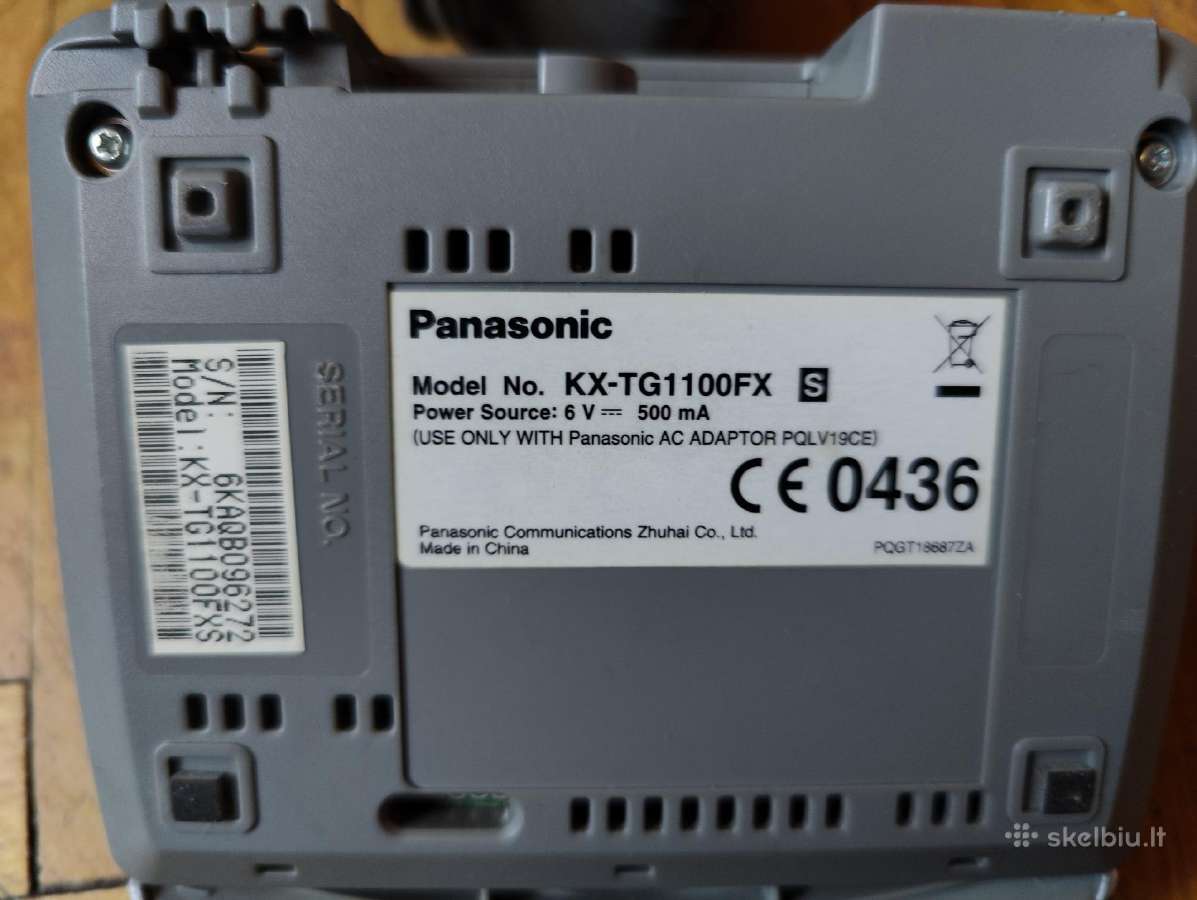 Bevielis telefonas panasonic - nuotraukos Nr. 2
