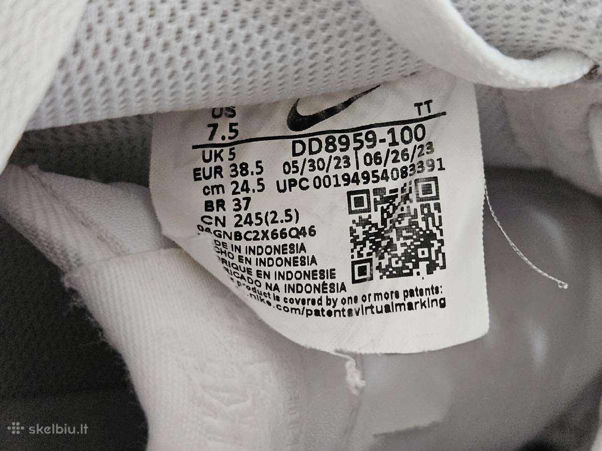 Nike Air Force 1 38.5 dydis - nuotraukos Nr. 19