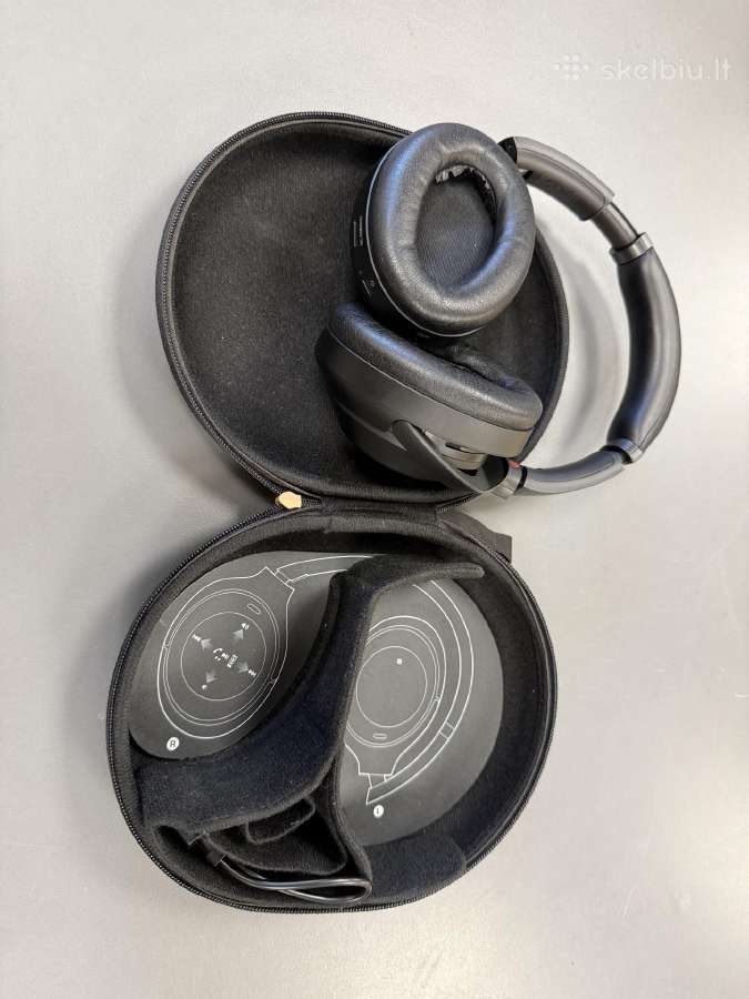 Belaides ausines Sony Wh-1000xm3 Black (Juodos) - nuotraukos Nr. 4