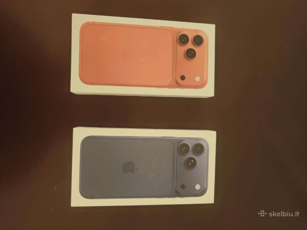 Nauji iPhone 17 Pro 256gb/512gb