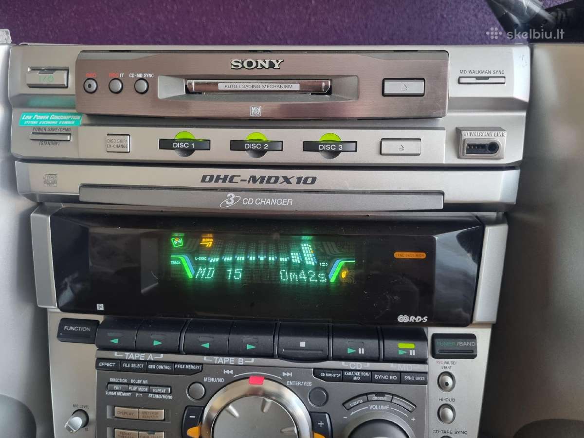 Sony Dhc-mdx10 - nuotraukos Nr. 2