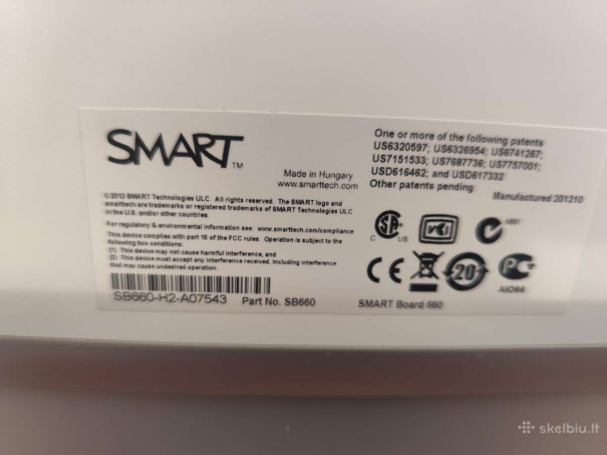 Parduoda Smart lentą su projektoriumi - nuotraukos Nr. 6