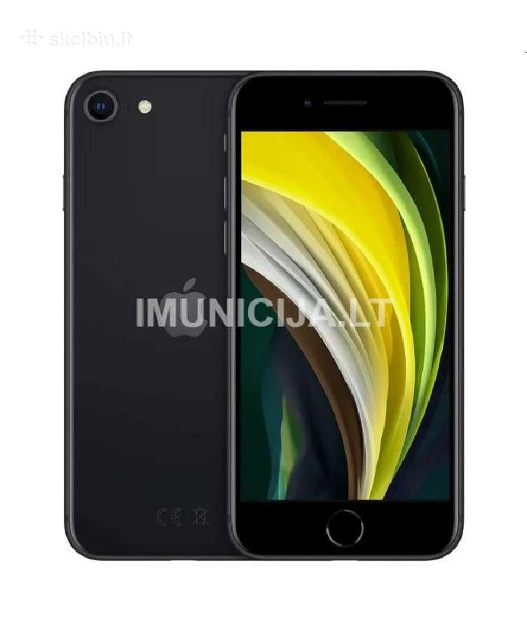 iPhone Se (2020) 64gb + 3 mėn. garantija