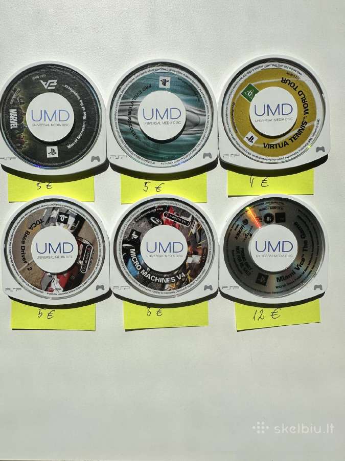 Sony PSP žaidimu umd