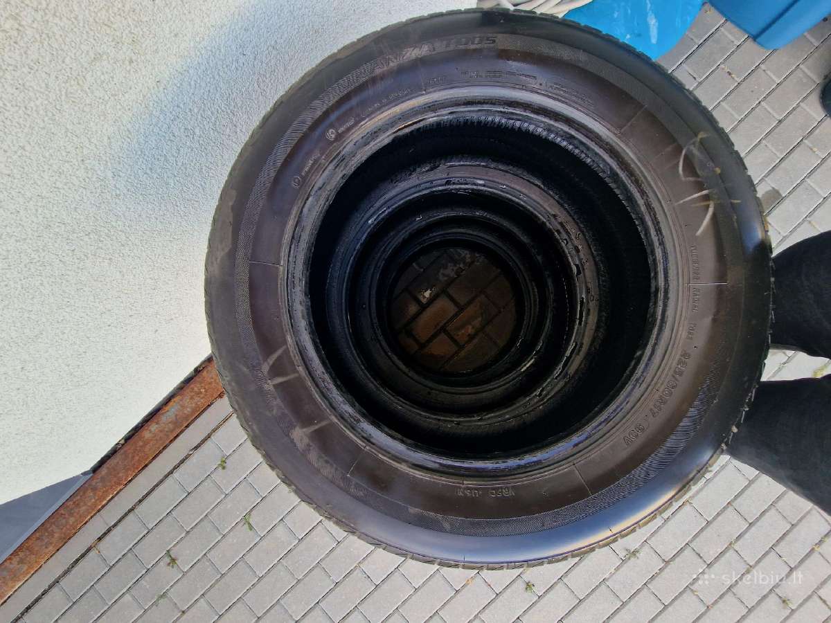 Naudotos vasarinės padangos 225/60r17 4 vnt - nuotraukos Nr. 2